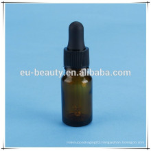 Amber medical dropper bottle for chemical liquid